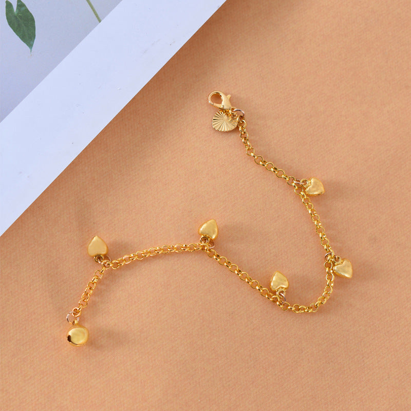 New Simple And Versatile Women Heart Bracelet Women