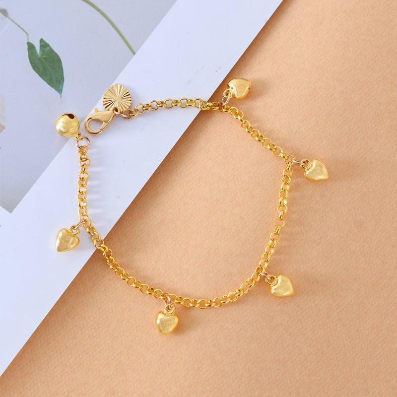 New Simple And Versatile Women Heart Bracelet Women