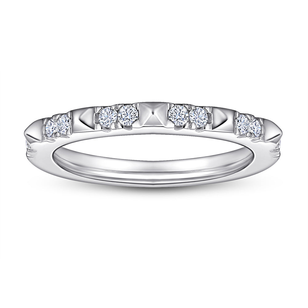 Silver Ring Women's Simple